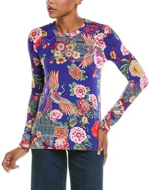 Johnny Was The Janie Favorite Top - Blue