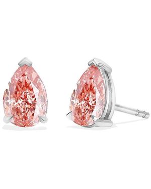 Amairah 14K 1.00 Ct. Tw. Lab-Grown Diamond Stud Earrings - Pink