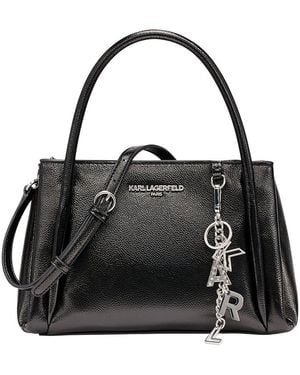 KARL LAGERFELD Karl Laggerfeld Nouvelle Crossbody - Black