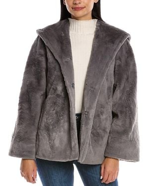 Cinzia Rocca Fuzzy Jacket - Grey