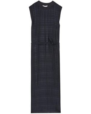 Reiss Jules Pleated Column Dress - Blue