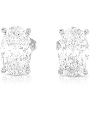 Amairah 14K 4.00 Ct. Tw. Lab-Grown Diamond Stud Earrings - White