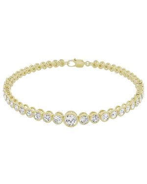 Lab Grown Diamonds 14K 2.50 Ct. Tw. Lab-Grown Diamond Bracelet - Metallic