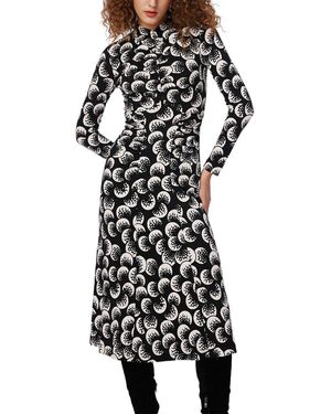 Diane von Furstenberg Emanuelle Wool-Blend Dress - Black