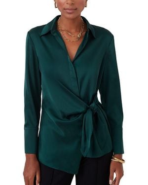 J.McLaughlin Salma Blouse - Green