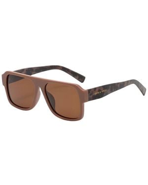 Fifth & Ninth Lennon 68Mm Polarized Sunglasses - Brown