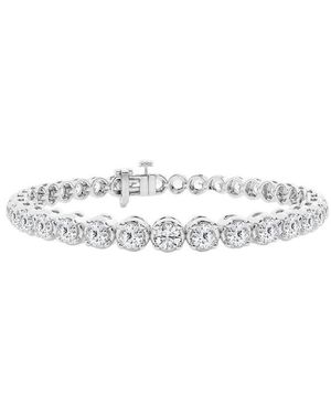 Lab Grown Diamonds 14K 8.00 Ct. Tw. Lab Grown Diamond Bracelet - White