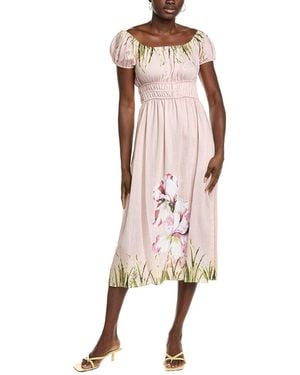 Maison Tara Nova Midi Dress - Pink