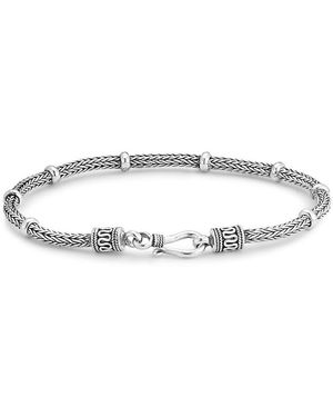 Samuel B. Jewellery Balinese Bracelet - White