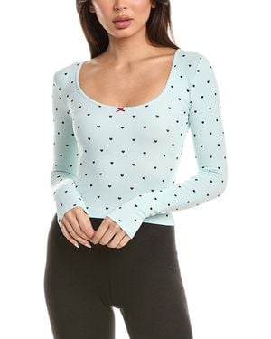 Florence By Mills Daze Off Long Sleeve Top - Gray