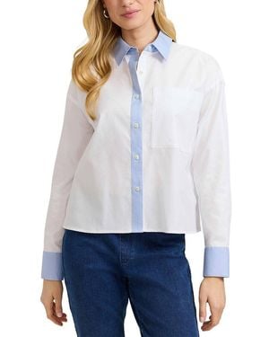 Foxcroft Marina Shirt - White