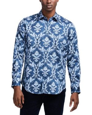 Robert Graham Neville Woven Shirt - Blue