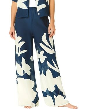 Cece Cabana Coverup Pant - Blue