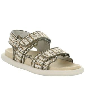Fly London Paav Suede Sandal - Metallic