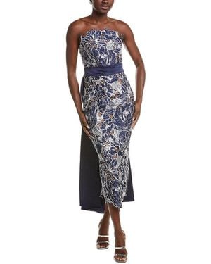 Marchesa Gown - Blue