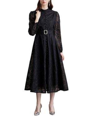 Kaimilan Midi Dress - Black