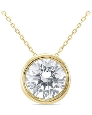 Diamond Select Cuts 14k 0.96 Ct. Tw. Diamond Necklace - Blue
