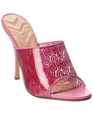 Missoni Vinyl & Leather Sandal - Pink