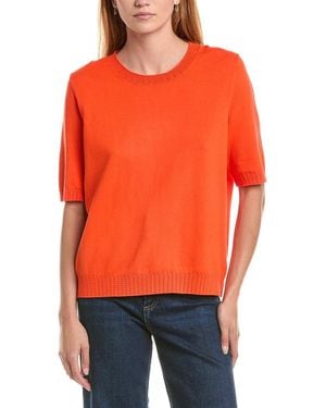Boden Emilia Crew T-Shirt - Orange