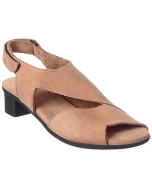 Arche Obibbi Leather Sandal - Pink