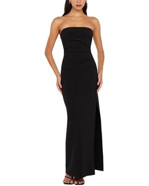 Bec & Bridge Reina Strapless Dress - Black