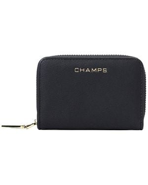 CHAMPS Iconic Card Holder - Black