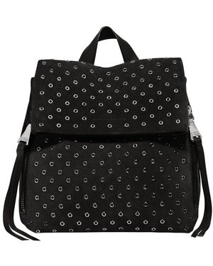 Aimee Kestenberg Bali Novelty Leather Backpack - Black