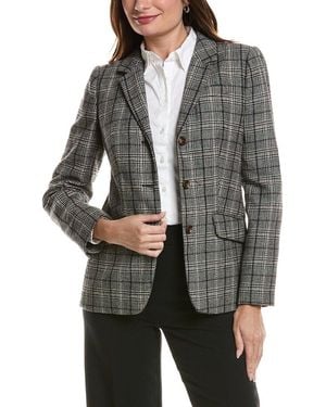 Brooks Brothers Wool-Blend Jacket - Gray
