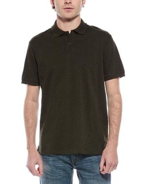 Scotch & Soda Slub Polo Shirt - Black