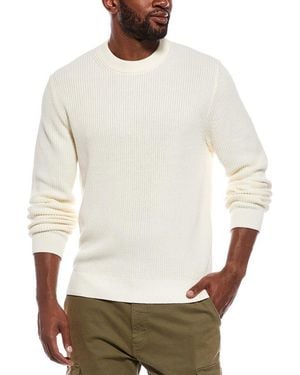 Madewell Shaker Stitch Crewneck Jumper - White