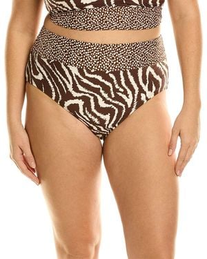 La Blanca Fierce Banded Bottom - Black