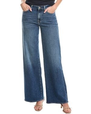 7 For All Mankind Lotta Beida Wide Leg Jean - Blue