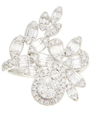 Maitre De Diamant 18K 1.15 Ct. Tw. Diamond Ring - White