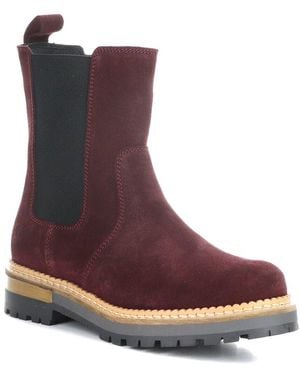 Bos. & Co. Arbor Waterproof Suede Boot - Purple