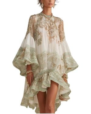 FLORIDA CLOTHING Midi Dress - Natural