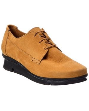Arche Padmey Leather Flat - Brown