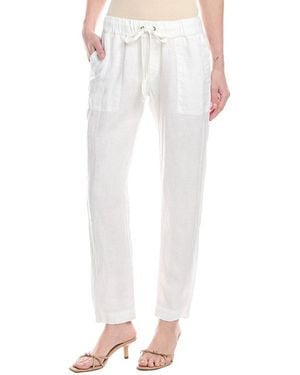 Enza Costa Easy Linen Pant - White