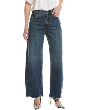 FRAME Frame The Bow Acumen New Fray Wide Leg Jean - Blue
