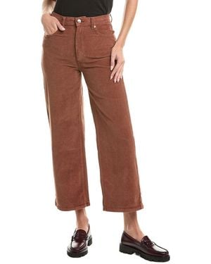DL1961 Hepburn Wide Corduroy Pant - Brown