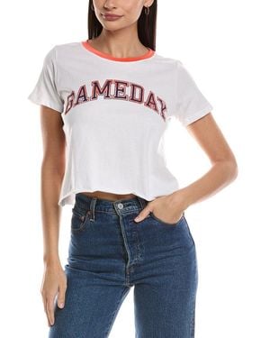 Prince Peter Gameday Syracuse Oversized Crop T-Shirt - White