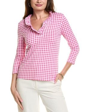 J.McLaughlin Durham Catalina Cloth Top - Red