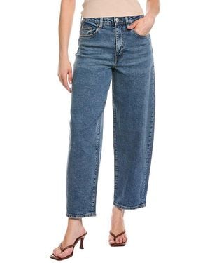 Hudson Jeans High-Rise Barrel Leg Tucker Jean - Blue