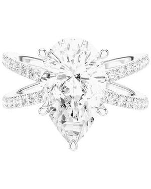 Amairah 14K 4.00 Ct. Tw. Lab-Grown Diamond Engagement Ring - White
