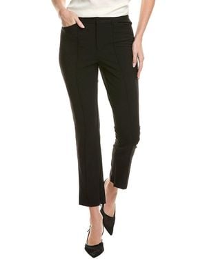 Ellen Tracy Zip Hem Pant - Black