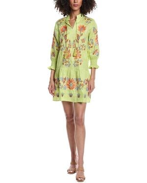 tyler boe Niki Linen Tunic Dress - Yellow