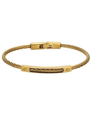 Eye Candy LA Charles Bangle Bracelet - Metallic