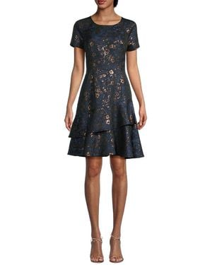 Shani Mini Dress - Blue