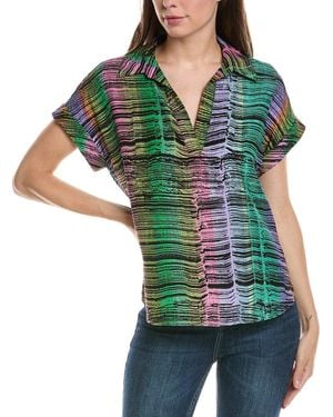 Go> By Go Silk Go> By Gosilk Go Polo Silk Shirt - Green