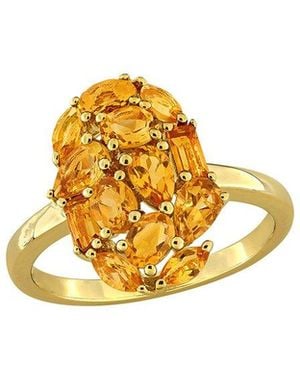 Rina Limor 1.70 Ct. Tw. Citrine Cocktail Ring - Metallic