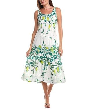 Ro's Garden Cadaques Short Mini Dress - Blue